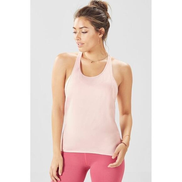 Fabletics Peggy Tank Size Medium Petal Color Style # tk1825240 - Picture 2 of 9